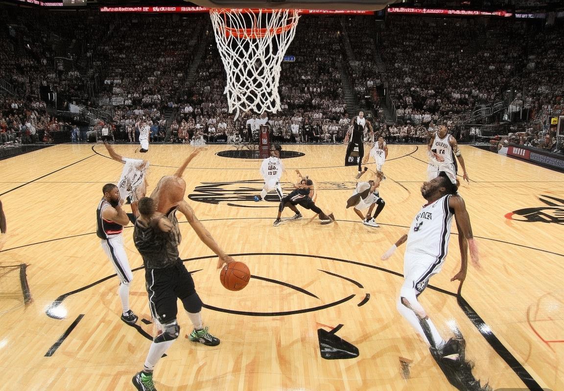 马刺老鹰NBA巅峰对决：战术智慧与精彩瞬间解析(图1)